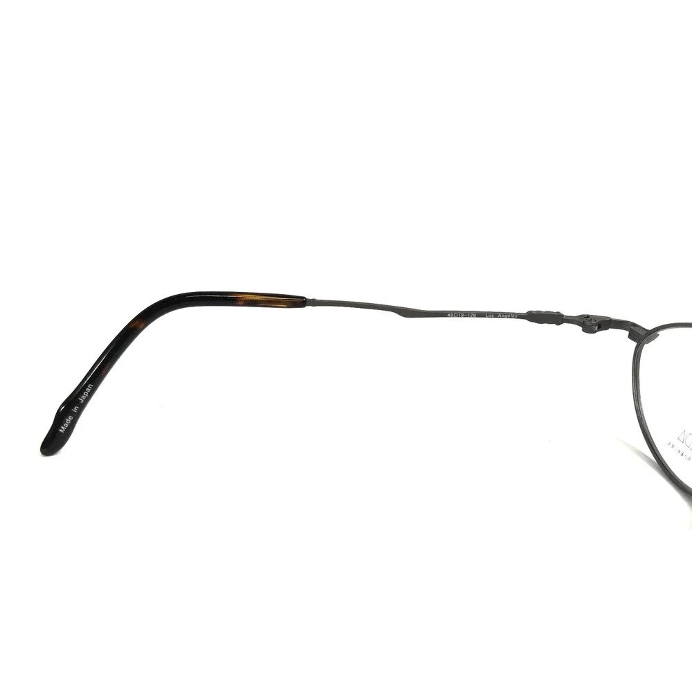 Vintage BADA Petite Eyeglasses Frames GRACE BG455 5 BLK Black Wire Rim 48-18-128